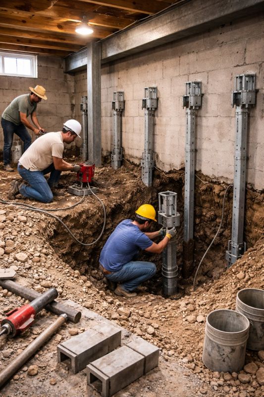 Structural Underpinning in New Milford, CT