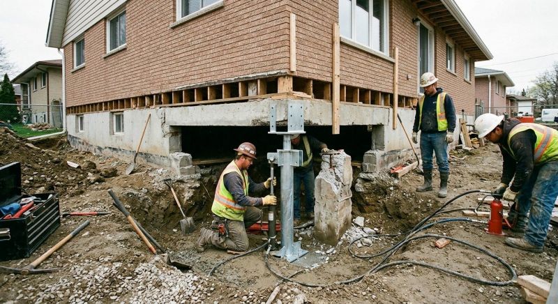 Structural Underpinning in New Milford, CT