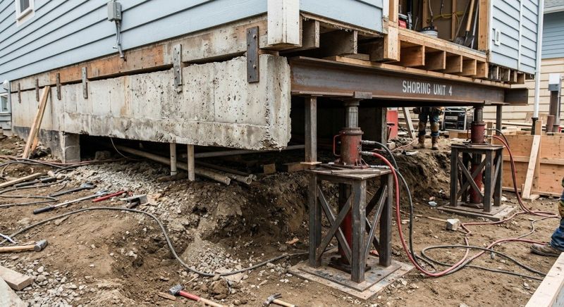 Foundation Jacking in Shelton, CT